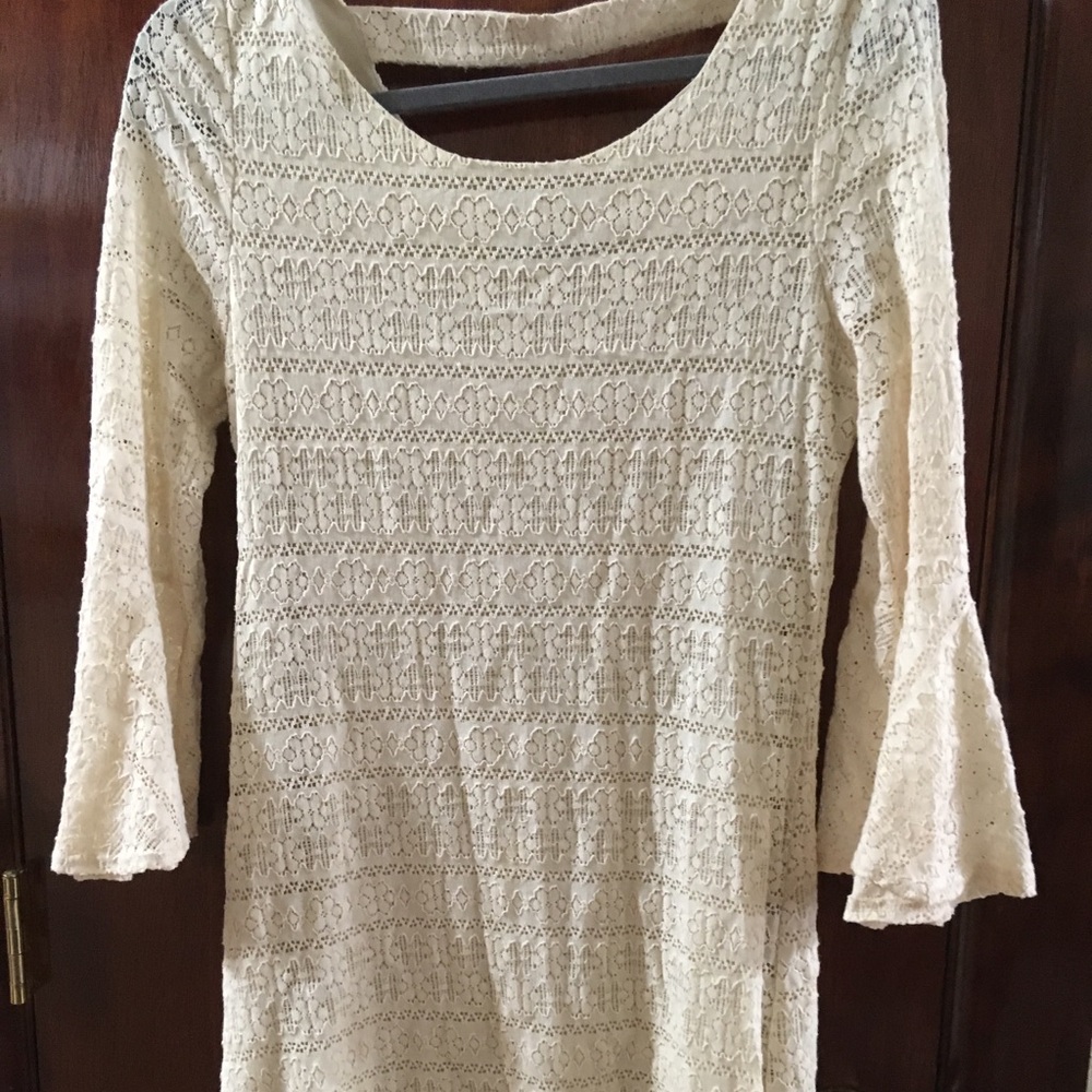 Ivory Lace Zouk Dress size Medium/Lg